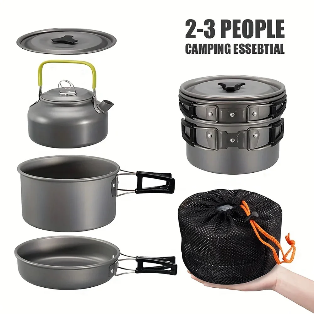 Authentic Portable Camping Cookware Set – Lightweight Aluminum Outdoor Cooking Kit for Camping Hiking Backpacking Designed for Outdoor Cooking ConvenienceKey Features of the Camping Cookware SetI For Outdoor AdventuresProduct SpecificationsWhat s Included in the Camping Cooking SetBenefits of This Camping Cookware KitFrequently Asked Questions FAQs Final Thoughts Solid