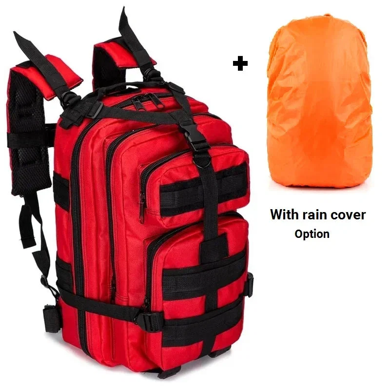 Genuine 30L Tactical Medical Backpack – MOLLE First Aid Trauma Responder Bag 30L Tactical Medical Backpack – MOLLE First Aid Trauma Responder Bag Detailed