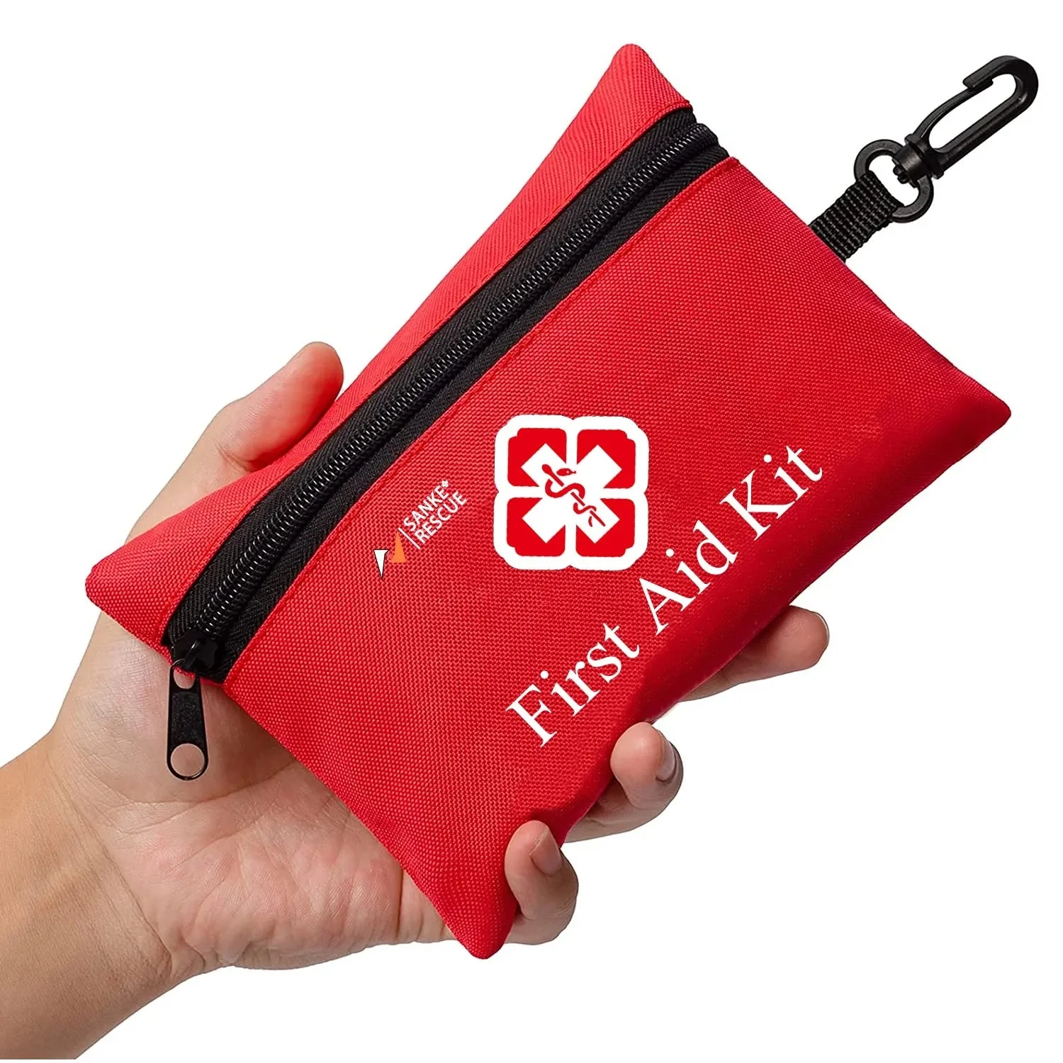 User-Friendly 110-Piece Waterproof First Aid Kit – Compact Trauma Medical Kit for Home Car Camping Hiking Pure