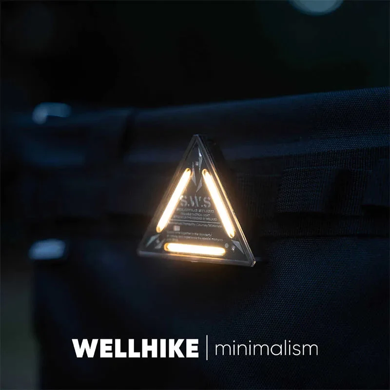 Practical Outdoor Tactical Triangle Light – USB-C Rechargeable Night Warning Light for Camping Hiking Cycling Outdoor Tactical Triangle Light – USB-C Rechargeable Night Warning Light for Camping Hiking Cycling Elite
