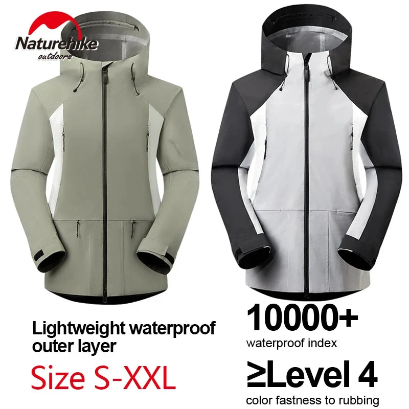 Fast Waterproof Hardshell Hiking Jacket Windbreaker Raincoat Fine Crafted