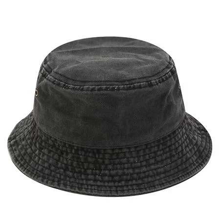 Luxury Washed Cotton Bucket Hat Easy-to-Use