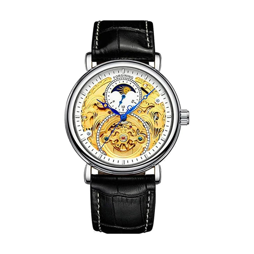 Superior Calendario Mechanical Skeleton Watch Recyclable