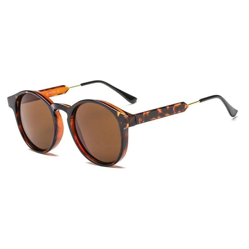 Versatile Claude Round Tortoise Sunglasses Advanced