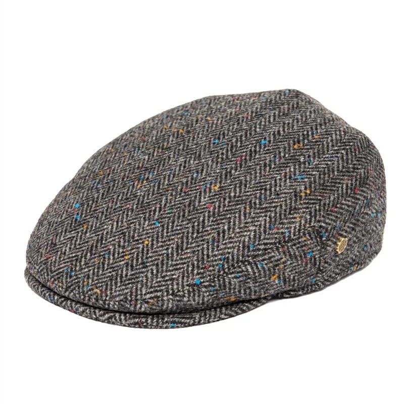 Versatile Woollen Herringbone Flat Cap Responsible