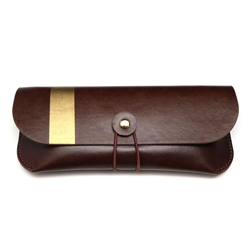 Refined Venezia Leather Sunglass Case Soft