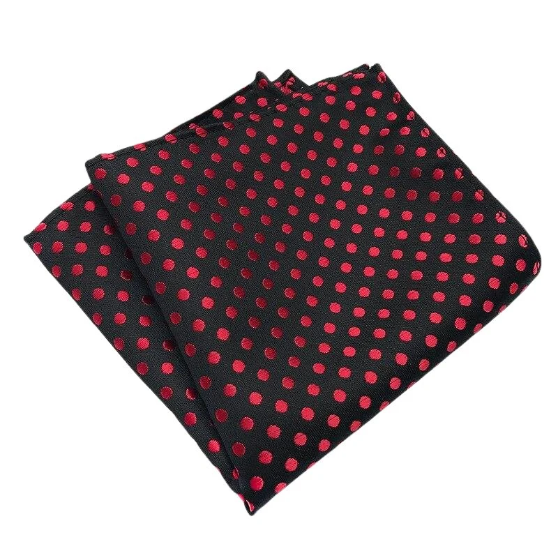Excellent Dotted Elegant Silk Pocket Square Trendy