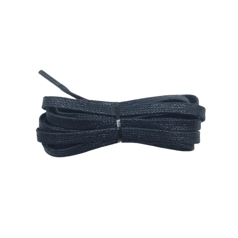 Healthy 1 Pair Waxed Cotton Flat Shoelaces 23 to 70 Practical