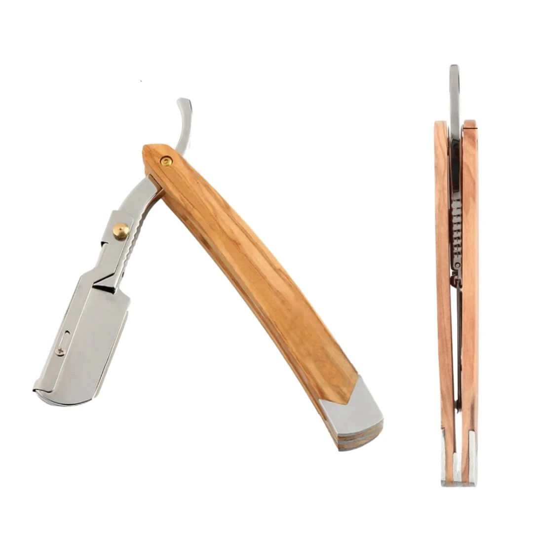 Top-Quality Professional Double Edge Shavette Straight Razor Set High-Performance