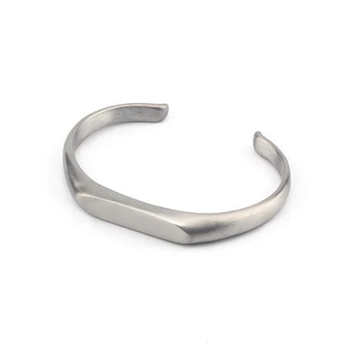 Verified Edvin Stainless Steel Cuff Bracelet Original Design