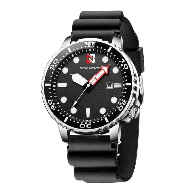 Expertly Made Ben Nevis Chronograph Sport Watch Flexible