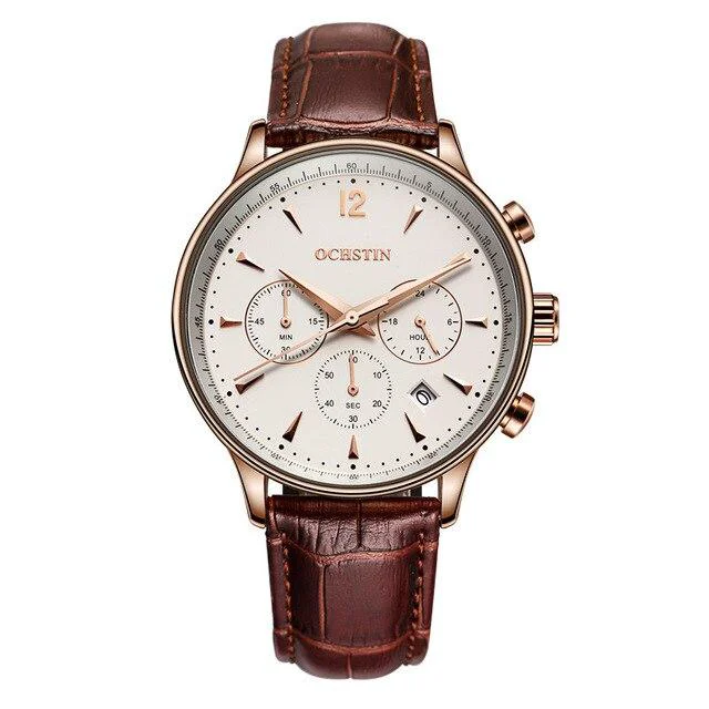 Exclusive Mattise Chronograph Business Watch Soft