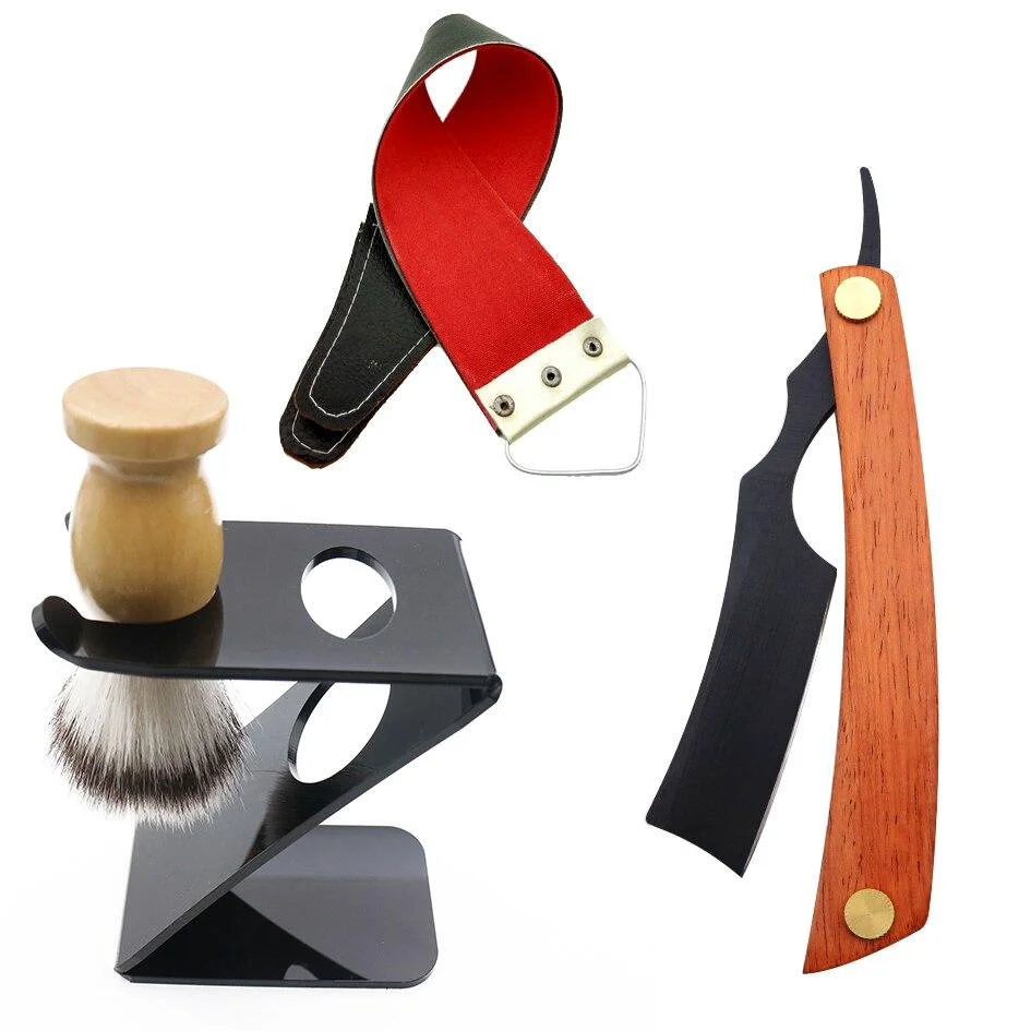 Stylish Salvestro Juego de navajas de afeitar Professional