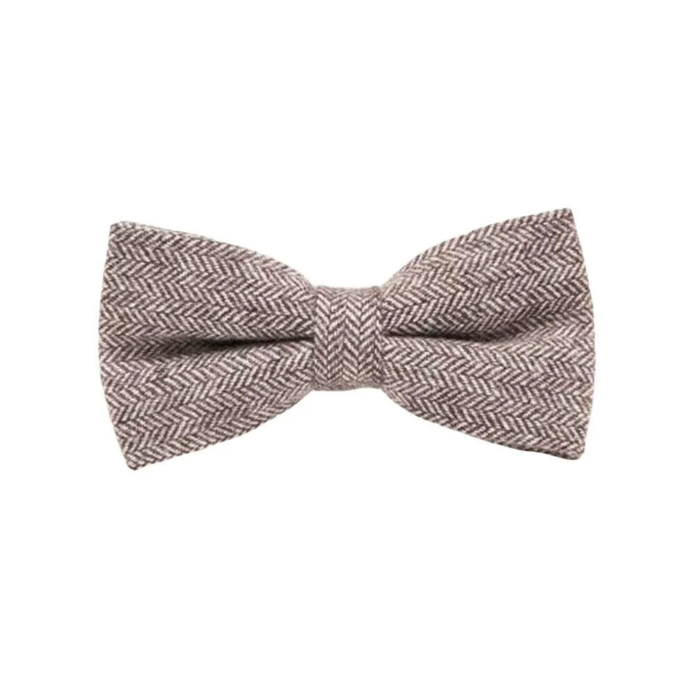 Proven Herringbone Pajarita de lana preatada First-Class