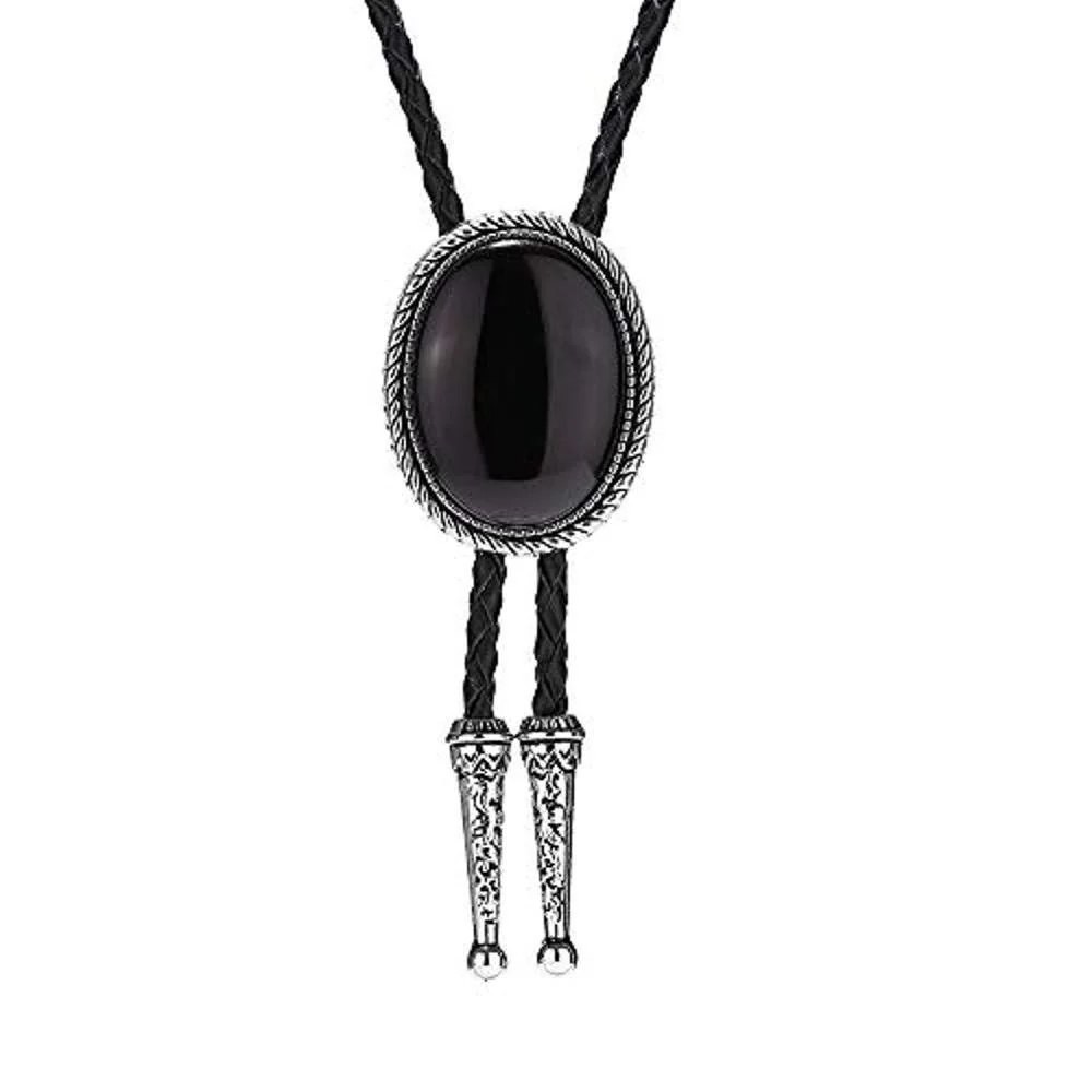 Flexible Cat Eye Bolo Tie Casual