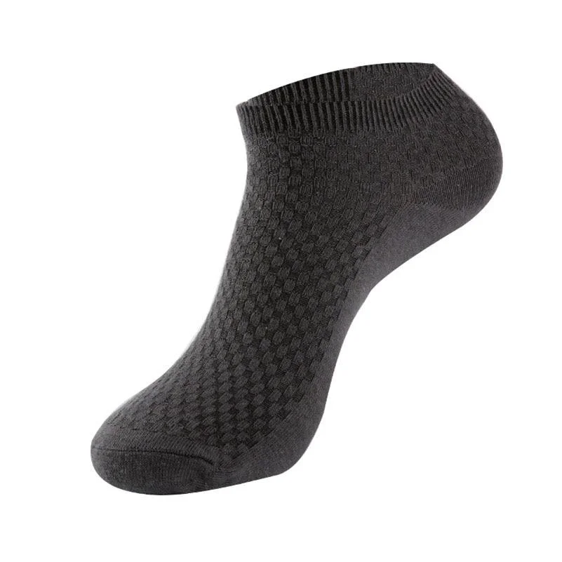 Artisan Calcetines tobilleros bajos de fibra de bambú Juego de 5 pares Enhanced