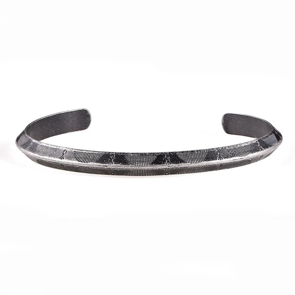 Unique Brazalete de acero inoxidable Dennis Stylish