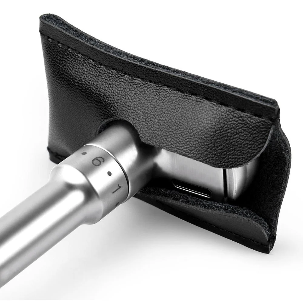 Verified Funda protectora de cuero de vaca para maquinilla de afeitar Consistent