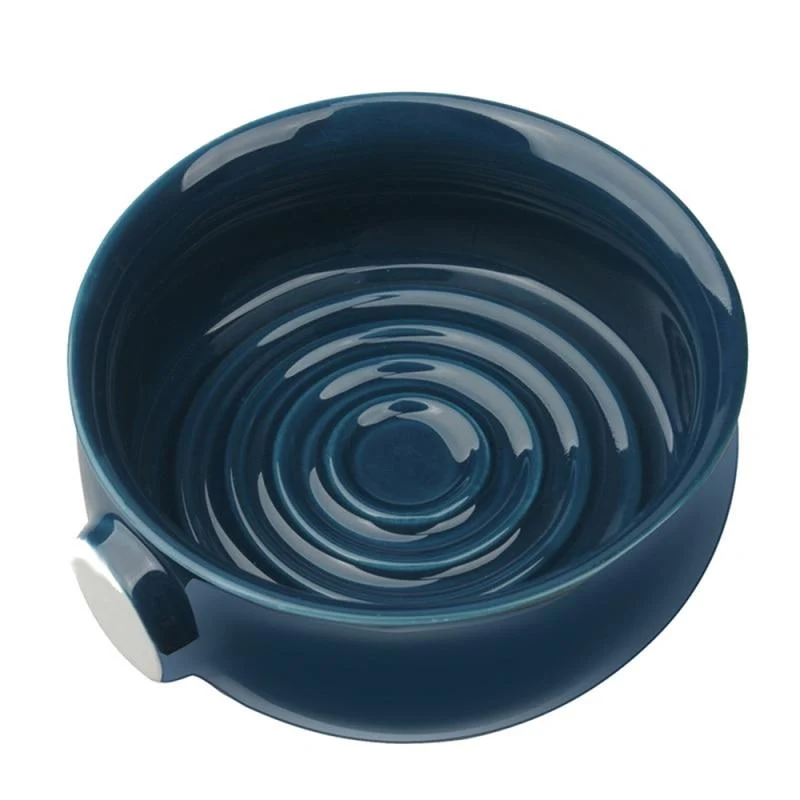 Convenient Jabonera de cerámica para afeitar Artisan