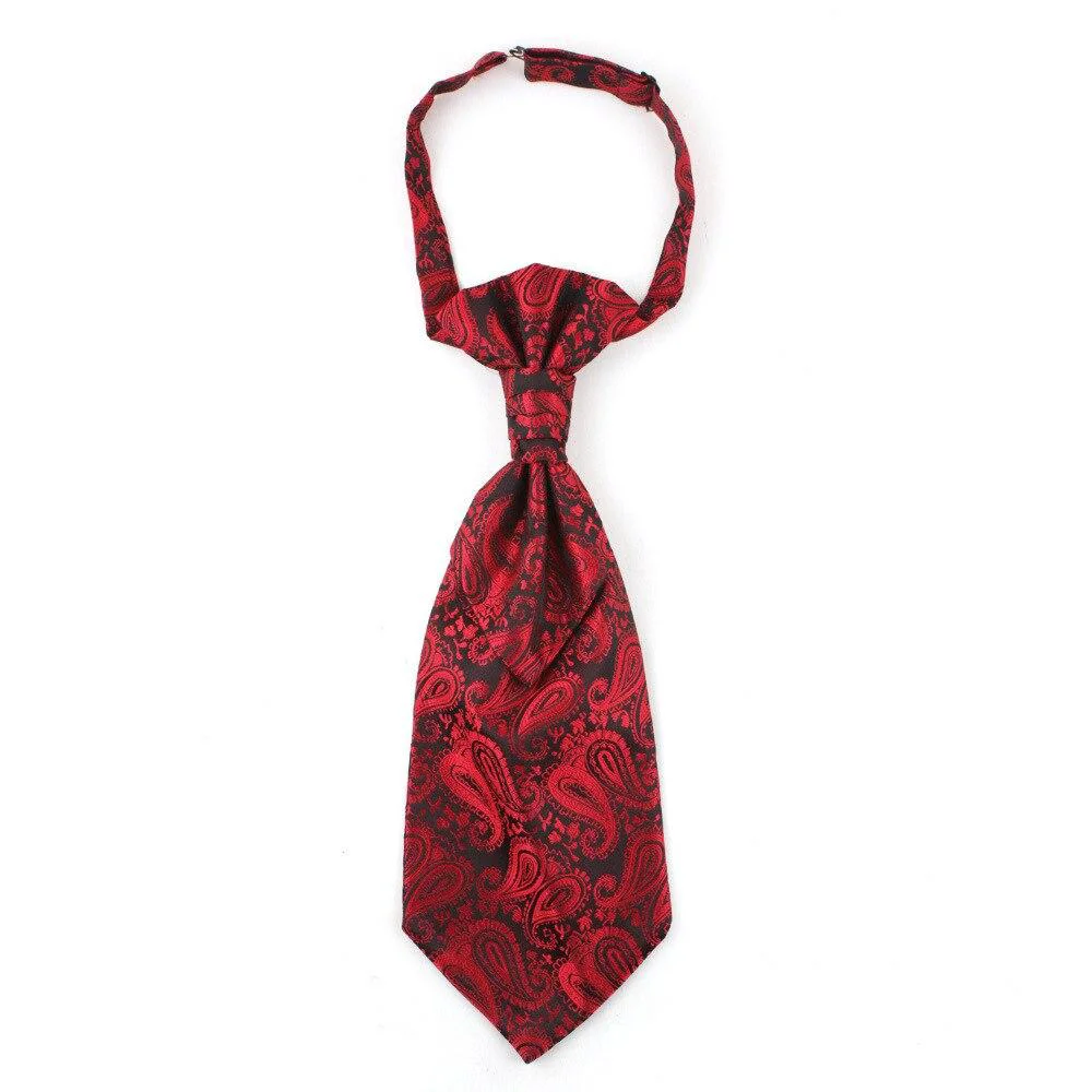 User-Friendly Corbata Ascot Paisley Preanudada Unique