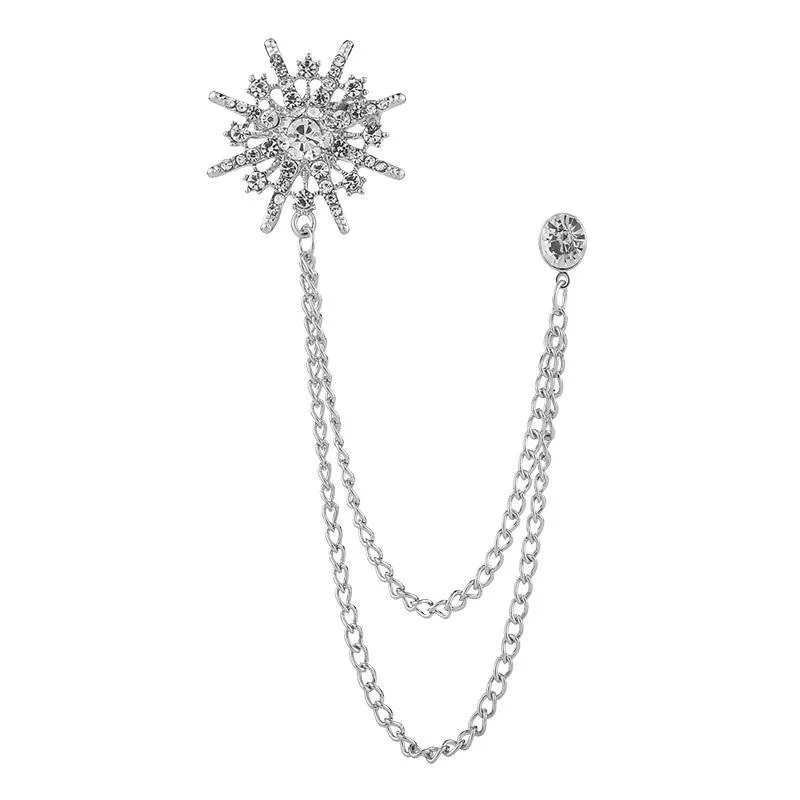 Contemporary Alfiler de borla con estrella de strass Elegant