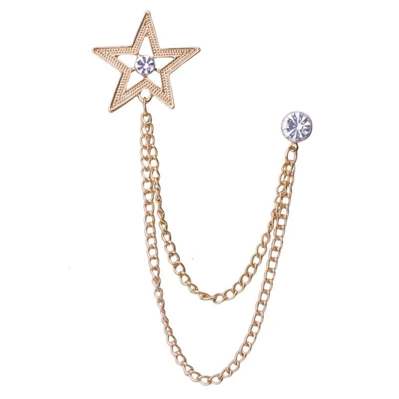 Smooth Alfiler de borla con estrella Reusable