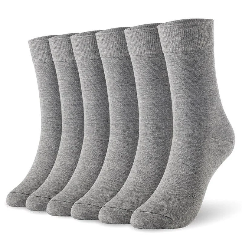 Modern Calcetines altos de negocios de fibra de bambú Juego de 3 pares Artisan
