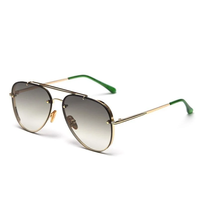 Refined Gordi Aviator Gradient Sunglasses Solid