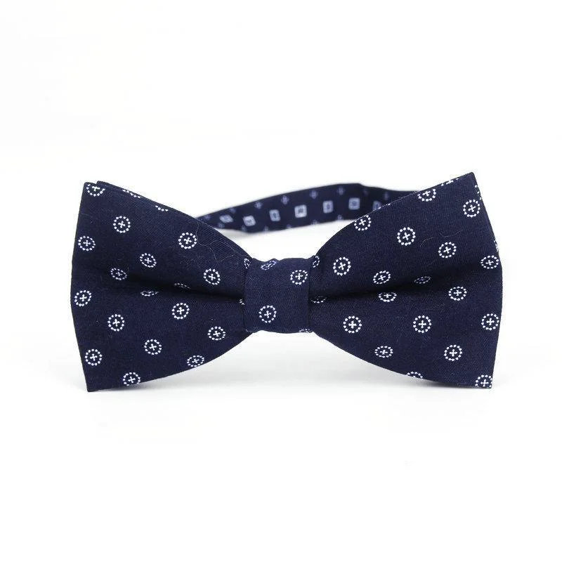 Reusable Foulard Bow Tie Pre-Tied Traditional
