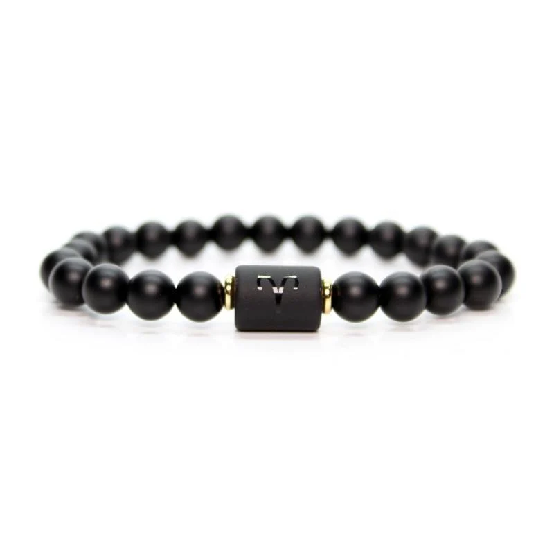 Sustainable Zodiac Sign Beaded Bracelet Casual