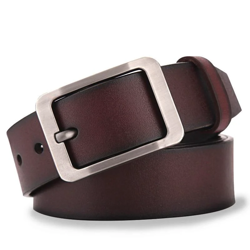 Clean Giovanni Cowhide Leather Belt Casual