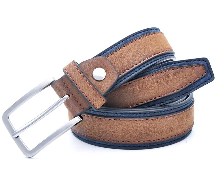 Organic Armando Two Tone Leather Belt Exceptional