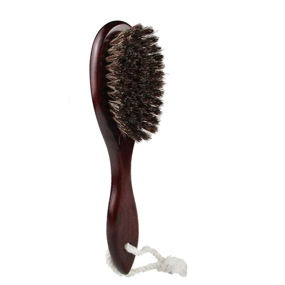 Natural Soft Goat Bristle Beard Brush Advanced