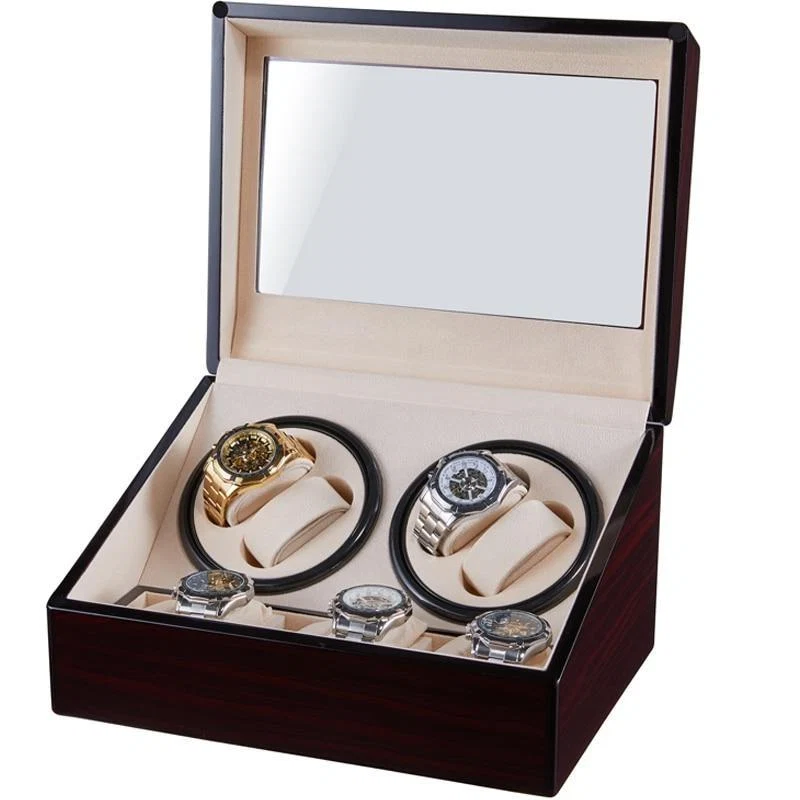 Effective Antonio Watch Winding Storage Display Box 4 6 Traditional