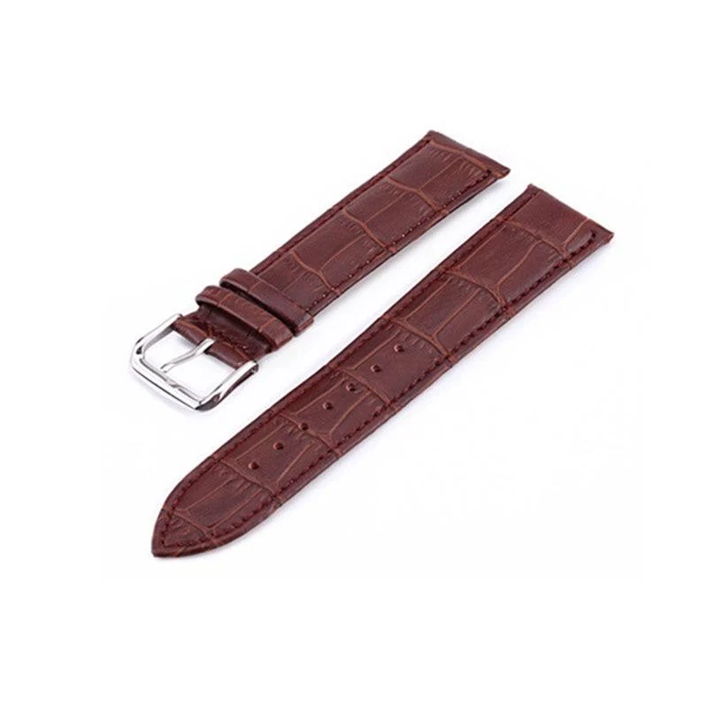 Pure Bormio Vegan Leather Classic Watch Strap With Tang Buckle Unique