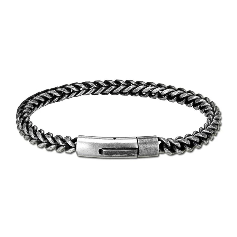Verified Mattias Stainless Steel Chain Bracelet Premium Material