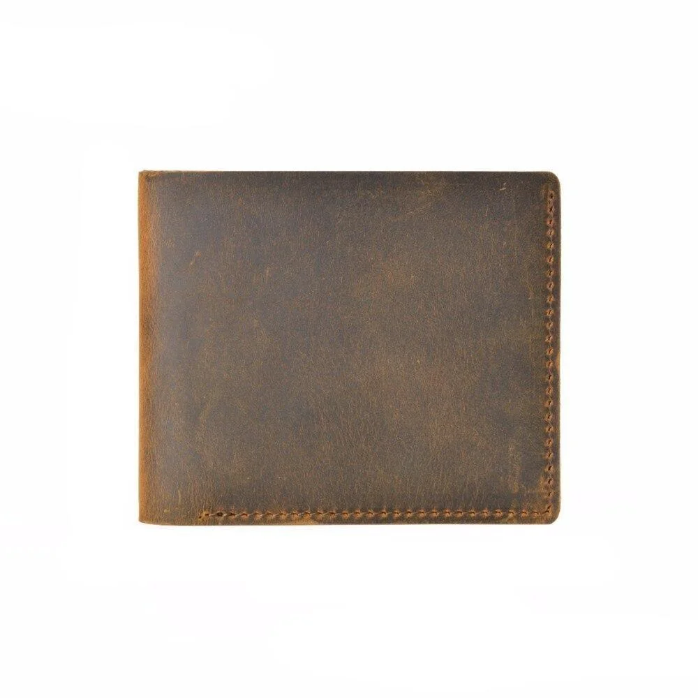 Environmentally Friendly Ignacio Slim Cow Leather Bifold Wallet Genuine