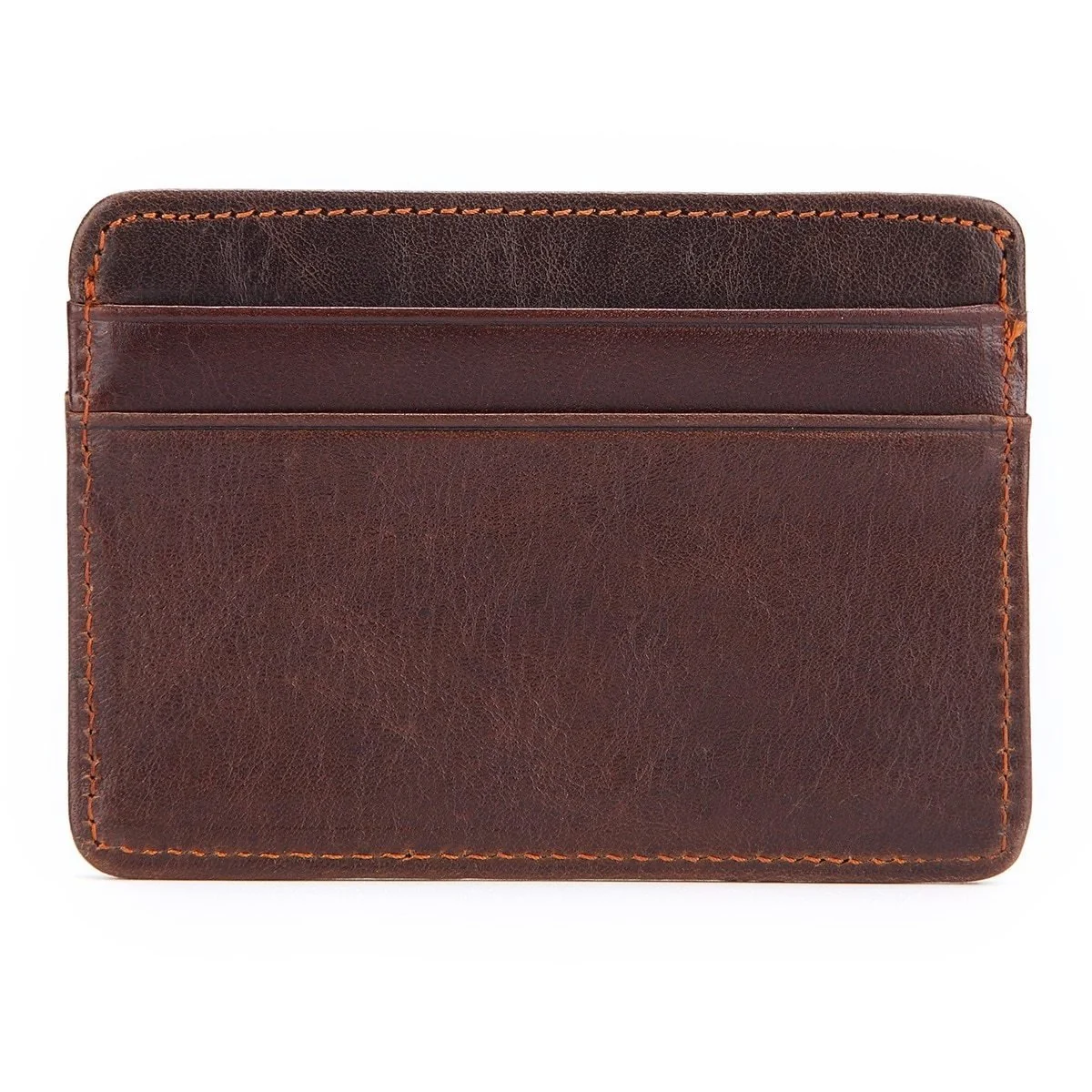 Original Design Noah Ultra Slim Minimalist Cowhide Leather Card Holder User-Friendly