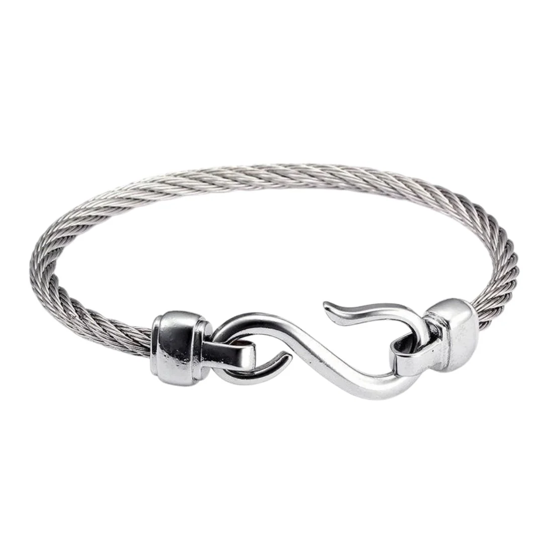 Modern Bolzano Fish Hook Bracelet Fine