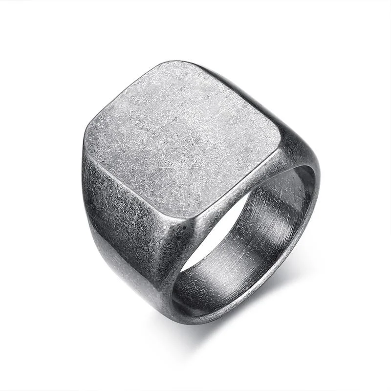 Fine Crafted Bruno Signet Ring Luxury
