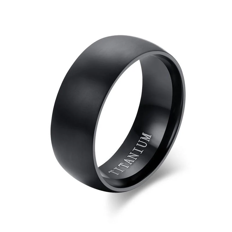 Verified Matte Black Titanium Ring Exceptional