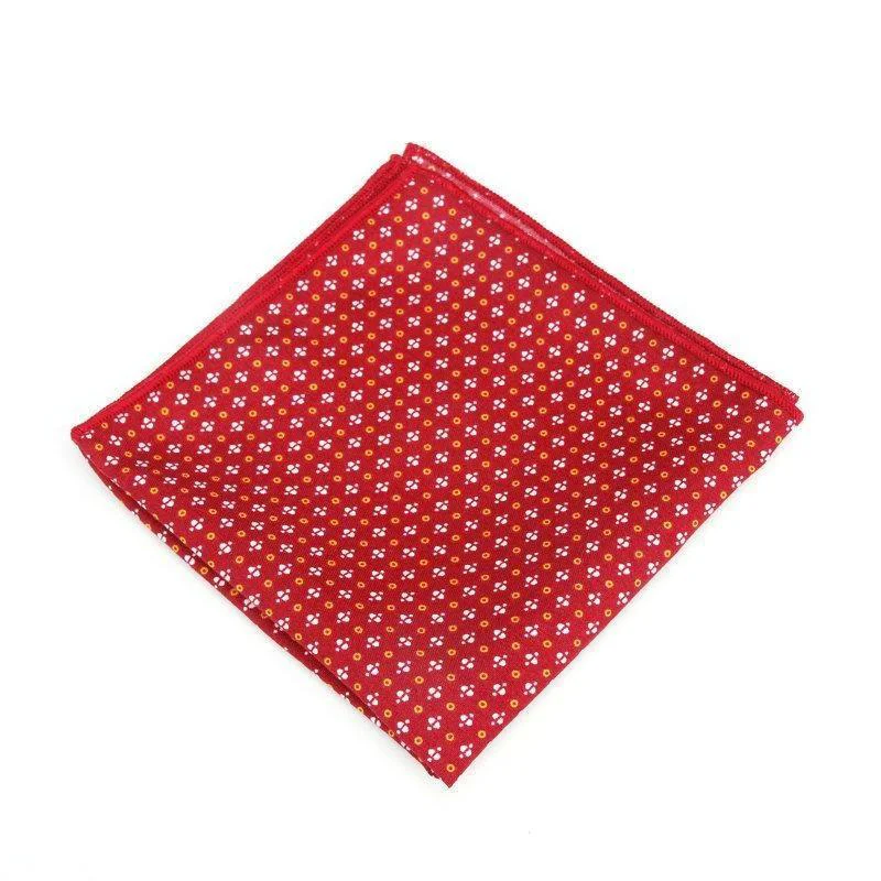 Premium Alessandro Geometric Cotton Handkerchief Detailed