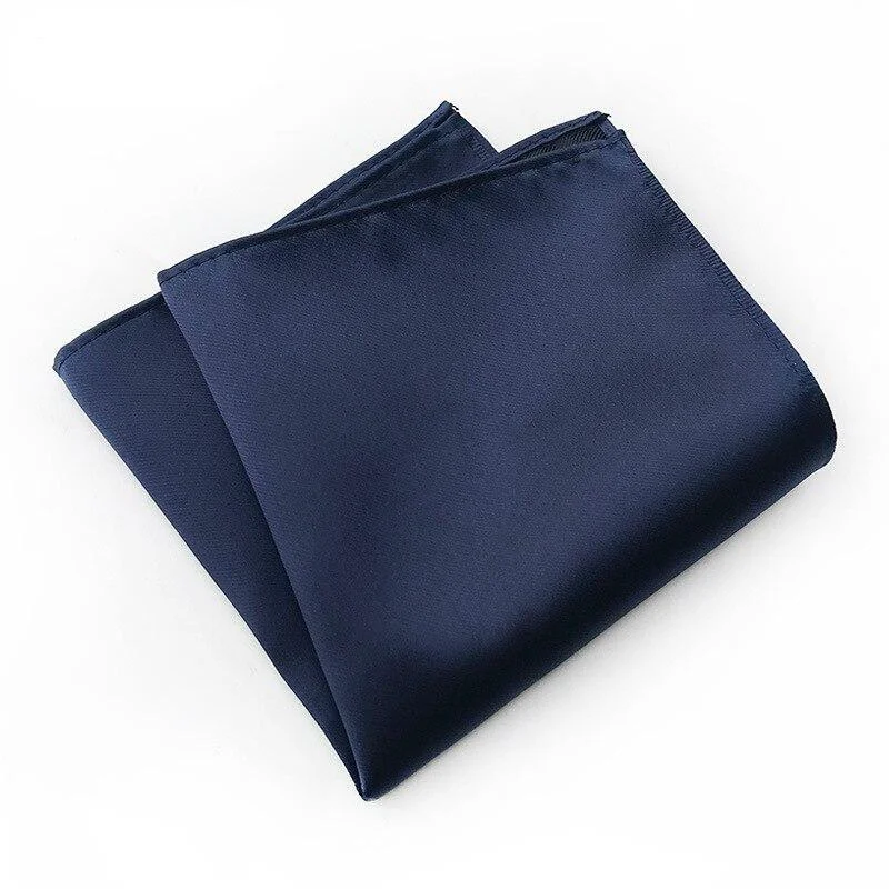 Carefully Designed Solid Colour Silk Pocket Square Excellent