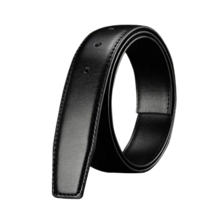 Sustainable Benedetto Formal Leather Strap For Pin Belt Buckle Advanced