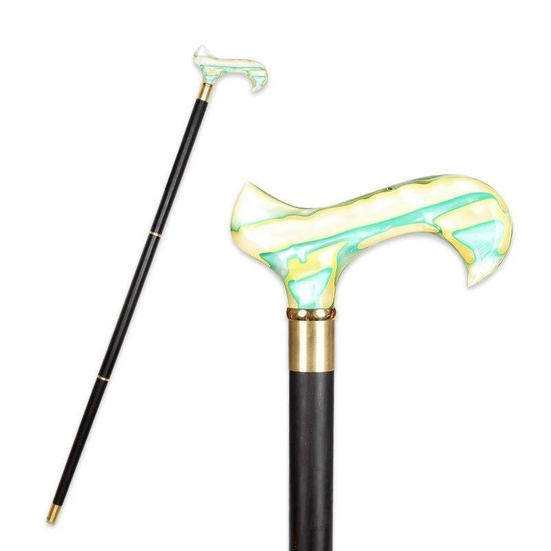 Superior Gabriel Wooden Walking Stick With Resin Handle Modern