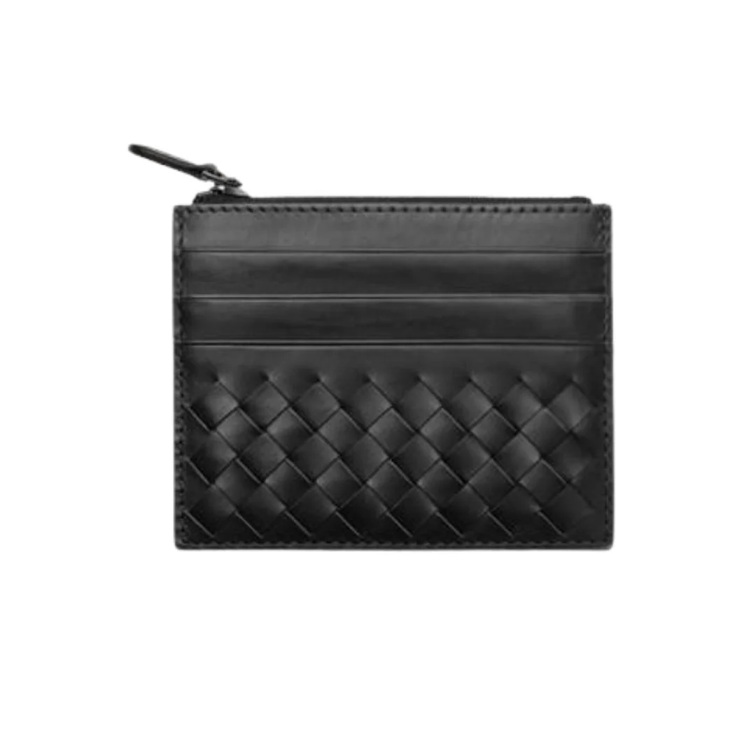 Sustainable Antonio Sheepskin Leather Zipped Card Holder RFID Exceptional