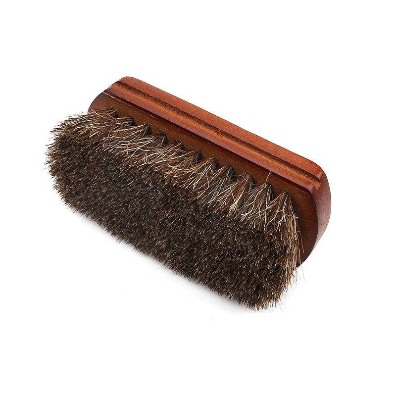 Secure Horse Hair Beard Brush Enhanced