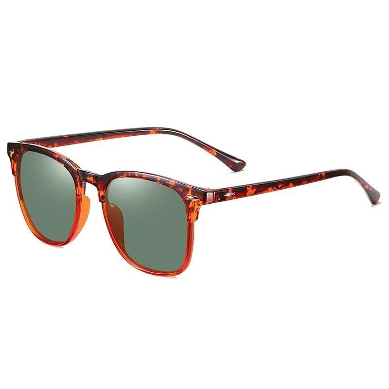 Selected Matteo Polarized Leopard Sunglasses Sustainable