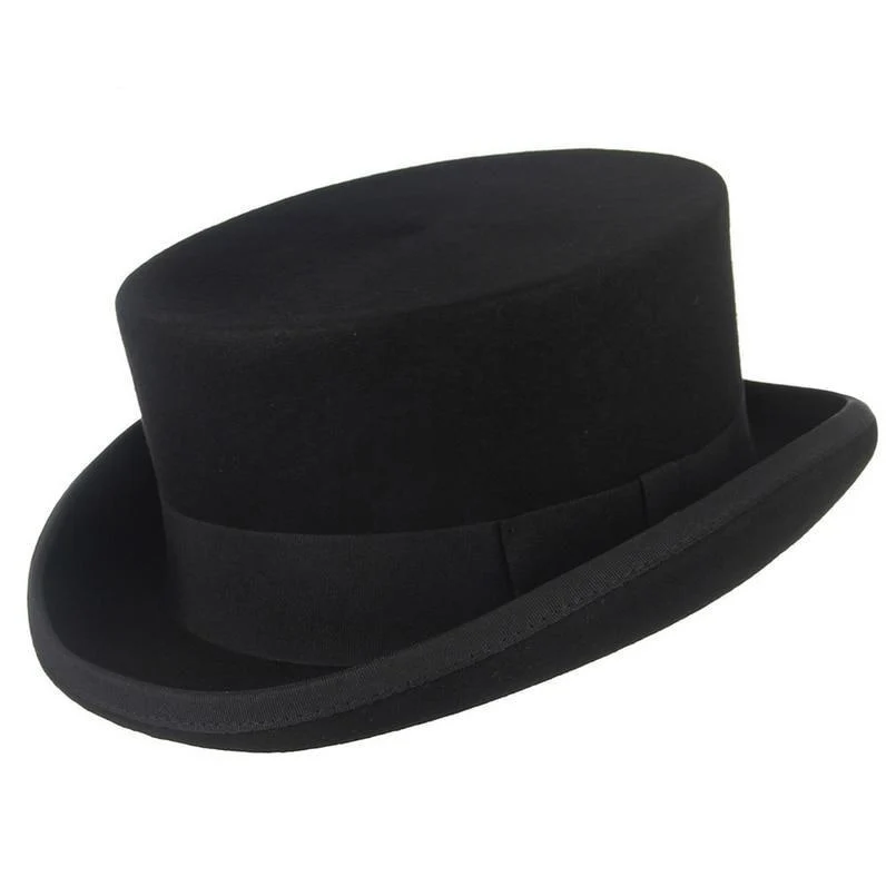 Modern Henry Wool Felt Top Hat Original Design