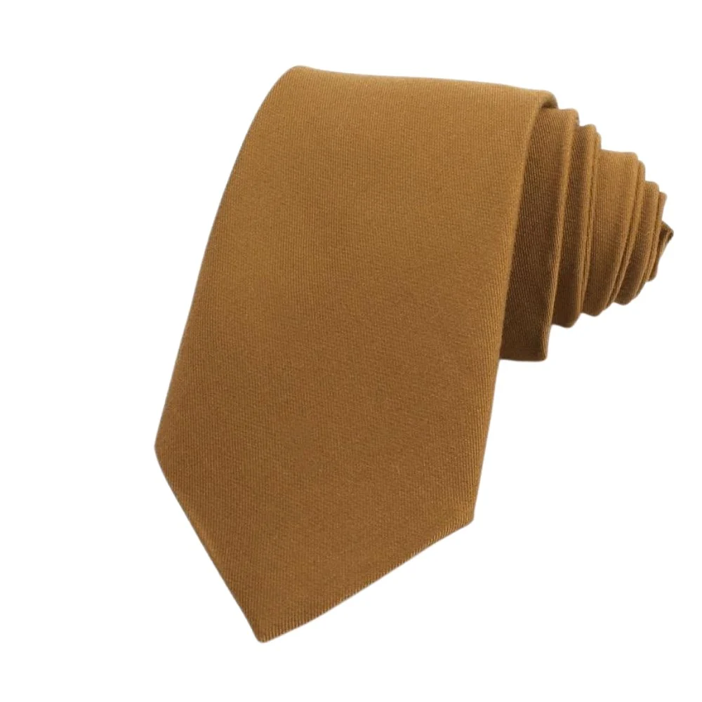 Breathable Solid Cotton Tie Next-Generation